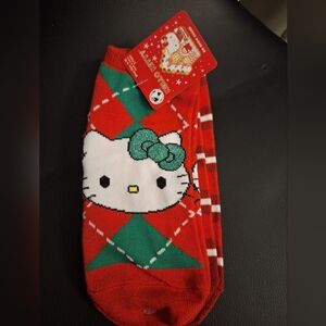 Kello Kitty Christmas Socks 3-pack